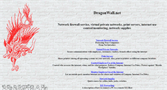Desktop Screenshot of dragonwall.net